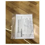 Retails for $180! Christopher Knight Home Frances Mid-Century Modern Dining Chairs (Set of 2), 100% Polyester and Rubber Wood, Dark Gray, Walnut