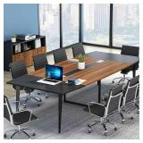 Tribesigns Conference Table Legs for 8ft (FRAME ONLY)