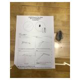 Retails for $133! LOAAO 40" x 32" Large Matte Black Metal Frame Bathroom Vanity Vanity Vanity Mirror Wall Mounted Bathroom Vanity Mirror Rustproof Tempered Glass Horizontal or Vertical Hanging