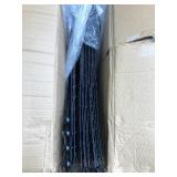 Retails for $180! 15 Panels Decorative Garden Fence with Gate, 32 in(H) X 35.4 ft(L) No Dig Dog Fence Animal Barrier Outdoor for Yard, Rustproof Metal Garden Edging and Borders, Temporary Fencing Stak