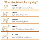 Amazon Basics Folding Soft Dog Crate with Front and Top Opening, Large, Collapsible, Durable, Foldable, Lightweight, Tan, XL 105 cm x 78 cm x 78 cm