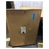 Amazon Basics Folding Soft Dog Crate with Front and Top Opening, Large, Collapsible, Durable, Foldable, Lightweight, Tan, XL 105 cm x 78 cm x 78 cm