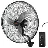 Retails for $140! 24 Inch Oscillating Wall Mount Fan, 3 Speed High Velocity Powerful, 90 Oscillation & 30 Tilt Cooling Wall Mounted Outdoor Fan for Commercial, Greenhouse, Workshop, Patio, ETL Certifi