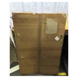 Americanflat 28x40 Poster Frame with Polished Plexiglass - Use as 24x36 Frame with Mat or Display 28x40 Photo Without Mat - Hudson Collection - Wide Picture Frames for Wall Display - Natural Oak