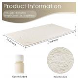 Retails for $134! 5-Pack 3D Faux Stone Wall Panels, PU Cement-Texture Wainscoting Panels for Interior Walls Waterproof & Lightweight, Covers 38.7 Sq.Ft, 47.2" x 23.6", for TV Wall, Office, Living Room