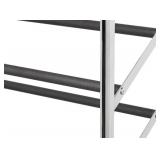 Amazon Basics 50-Pair Shoe Rack Organizer, Chrome