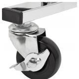 Amazon Basics 50-Pair Shoe Rack Organizer, Chrome