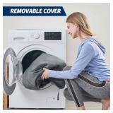 CYMULA Memory Foam Camping Mattress Pad Sleeping Mat Portable Roll Up Mattress for Adults Camping Bed Pads for Sleeping, Guest Bed for Sleepover Car Bed with Travel Bag