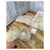 8 Pack Cylinder Vases- for Centerpieces, 6,8,10 Inch Clear Glass Cylinder Candle Holder- for Wedding Centerpirces Decoration Tall Clear Flower Vases, Hurricane Candle Holder for Party Home Decor