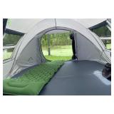 4 Person Easy Pop Up Tent Waterproof Automatic Setup 2 Doors-Instant Family Tents for Camping Hiking & Traveling