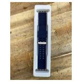 Kethink Sport Band for Watch 44mm 42mm, Man Breathable Strap Soft Silicone Band Replacement for iWatch Series SE/6 5/4/3/2/1 (Midnight Blue, 38/40 mm)