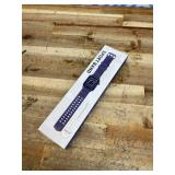 Kethink Sport Band for Watch 44mm 42mm, Man Breathable Strap Soft Silicone Band Replacement for iWatch Series SE/6 5/4/3/2/1 (Midnight Blue, 38/40 mm)