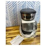 Mr. Coffee 12-Cup Programmable Coffee Maker - Black/Stainless Steel