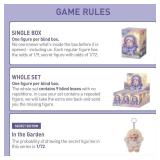 POP MART SKULLPANDA L impressionnisme Series Plush Doll Blind Box Figures, Random Design Action Figures Collectible Toys Home Decorations, Holiday Birthday Gifts for Girls and Boys, Single Box