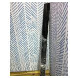 Door Draft Stopper, 39 Length Cuttable Weather Stripping Door Seal, Strong Adhesive Door Sweep for Exterior and Interior Doors (2, Black)