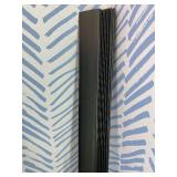 Door Draft Stopper, 39 Length Cuttable Weather Stripping Door Seal, Strong Adhesive Door Sweep for Exterior and Interior Doors (2, Black)