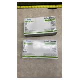 2 boxes of Sysco Reliance Latex Gloves - Large Size (100 Count)