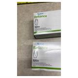 2 boxes of Sysco Reliance Latex Gloves - Large Size (100 Count)