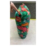 Holiday Speech Bubble Decorative Pillow - Hand made.