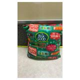 Holiday Speech Bubble Decorative Pillow - Hand made.