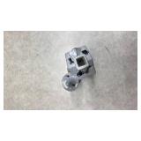 Ceramic Halloween Haunted House Tea light holder with Skeleton