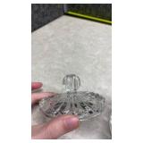 Cut Crystal Lidded Storage Jar