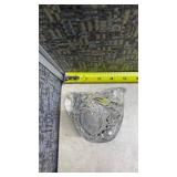 Cut Crystal Nappy Dishes Set of 2