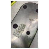 Decorative Metal Bucket with Fleur-de-lis Pattern