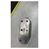 Decorative Metal Bucket with Fleur-de-lis Pattern