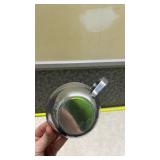 Pewter Tea Cup with Decorative Handle