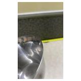 Pewter Tea Cup with Decorative Handle