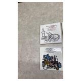 Recipe Illustration Ceramic Costers Set - Salad Dressing Collection