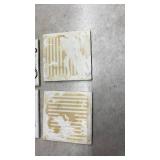 Recipe Illustration Ceramic Costers Set - Salad Dressing Collection