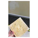 Recipe Illustration Ceramic Costers Set - Salad Dressing Collection