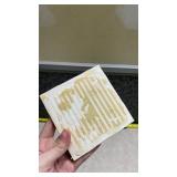 Recipe Illustration Ceramic Costers Set - Salad Dressing Collection