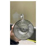 Nautical Ship Design Glass Beer Mugs Set of 4