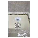 Dash of That White Ceramic Lattice Square Dish