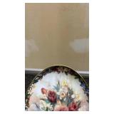 Lena Liu Enchantment Floral Cameos Collector Plate