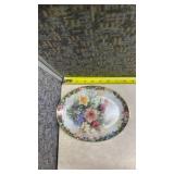 Lena Liu Enchantment Floral Cameos Collector Plate