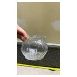 Decorative Glass Votive Candle Holders Set of 4