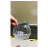 Decorative Glass Votive Candle Holders Set of 4