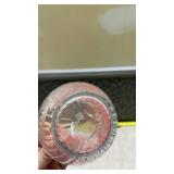 Decorative Glass Votive Candle Holders Set of 4