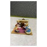 1993 Hallmark Bear Family Ornament Set