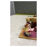 1993 Hallmark Bear Family Ornament Set