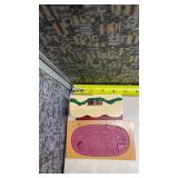 1993 Hallmark Bear Family Ornament Set