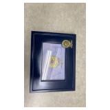 FFA Official Photo Frame with Gold Emblem
