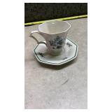 Nikko Christmastime Cup and Saucer Set