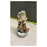 Traditional Santa Claus Musical Figurine