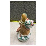 Traditional Santa Claus Musical Figurine