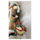 Traditional Santa Claus Musical Figurine